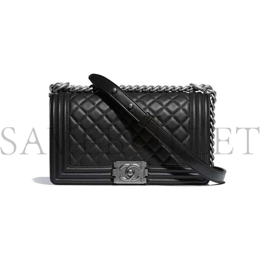 CHANEL HANDBAG SILVER HARDWARE A67086-B01710 (25*15*9cm) CHANEL HANDBAG SILVER HARDWARE A67086-B01710 (25*15*9cm)