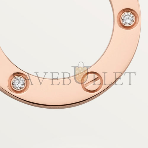 CARTIER LOVE NECKLACE, 3 DIAMONDS B7014700 CARTIER LOVE NECKLACE, 3 DIAMONDS B7014700