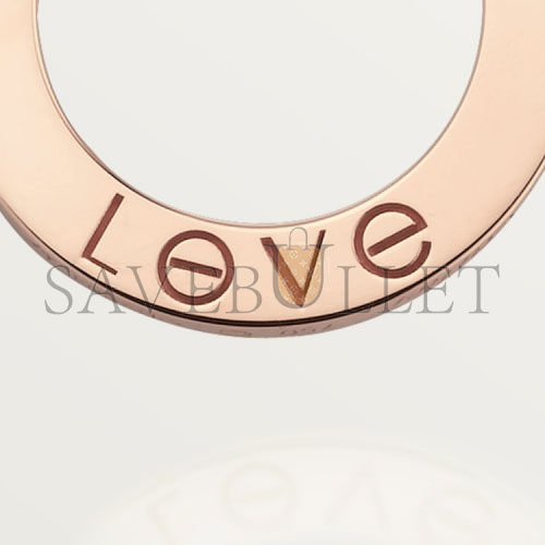 CARTIER LOVE NECKLACE, 3 DIAMONDS B7014700 CARTIER LOVE NECKLACE, 3 DIAMONDS B7014700