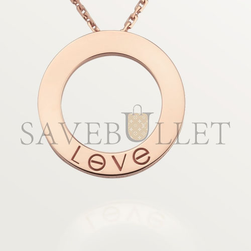 CARTIER LOVE NECKLACE, 3 DIAMONDS B7014700 CARTIER LOVE NECKLACE, 3 DIAMONDS B7014700