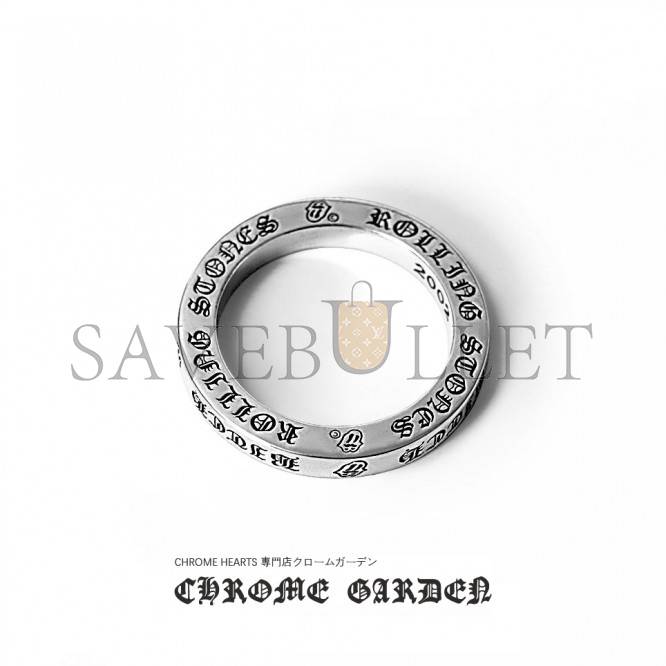 CHROME HEARTS 3MM THE ROLLING STONES B*TCH SPACER RING CHROME HEARTS 3MM THE ROLLING STONES B*TCH SPACER RING