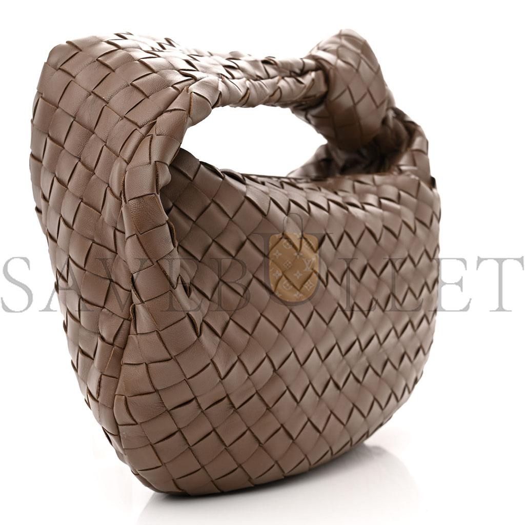 BOTTEGA VENETA NAPPA INTRECCIATO TEEN JODIE DARK TAUPE (33*23*5cm) BOTTEGA VENETA NAPPA INTRECCIATO TEEN JODIE DARK TAUPE (33*23*5cm)