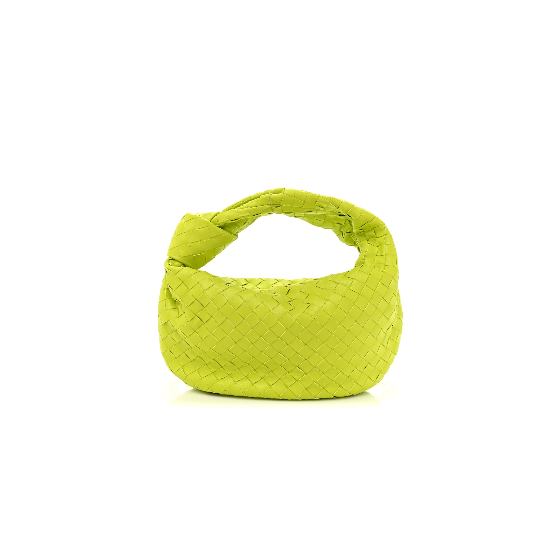 BOTTEGA VENETA NAPPA INTRECCIATO TEEN JODIE HOBO JODIE KIWI (36*20*13cm) BOTTEGA VENETA NAPPA INTRECCIATO TEEN JODIE HOBO JODIE KIWI (36*20*13cm)
