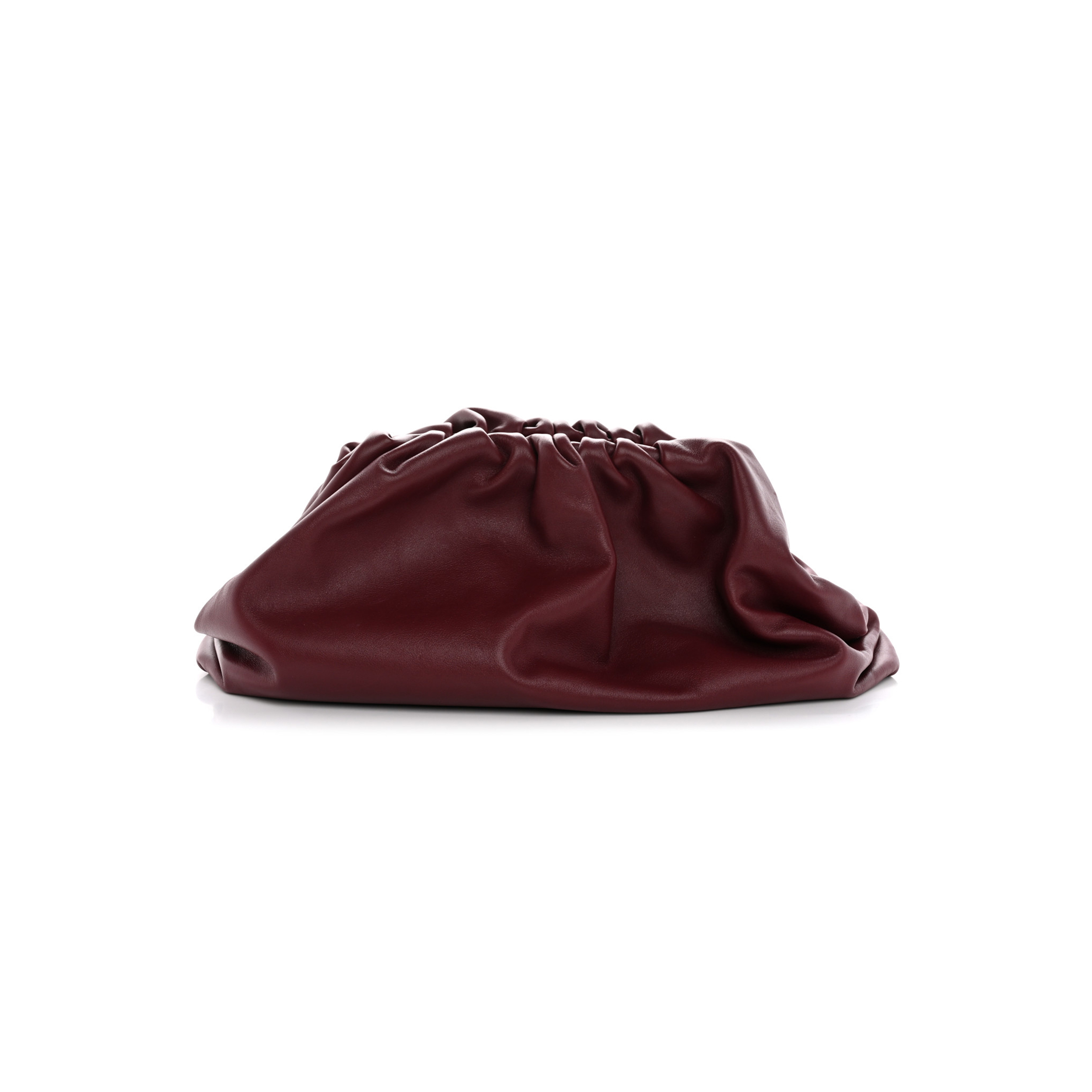 BOTTEGA VENETA SMOOTH BUTTER CALF THE POUCH OVERSIZED CLUTCH BORDEAUX (37*20*8cm) BOTTEGA VENETA SMOOTH BUTTER CALF THE POUCH OVERSIZED CLUTCH BORDEAUX (37*20*8cm)