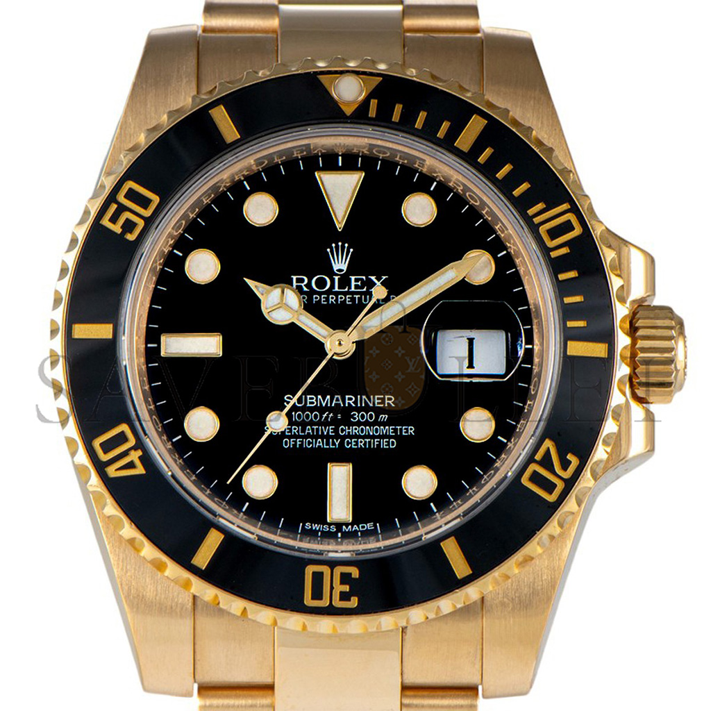 ROLEX SUBMARINER 40MM WATCH 116618LN