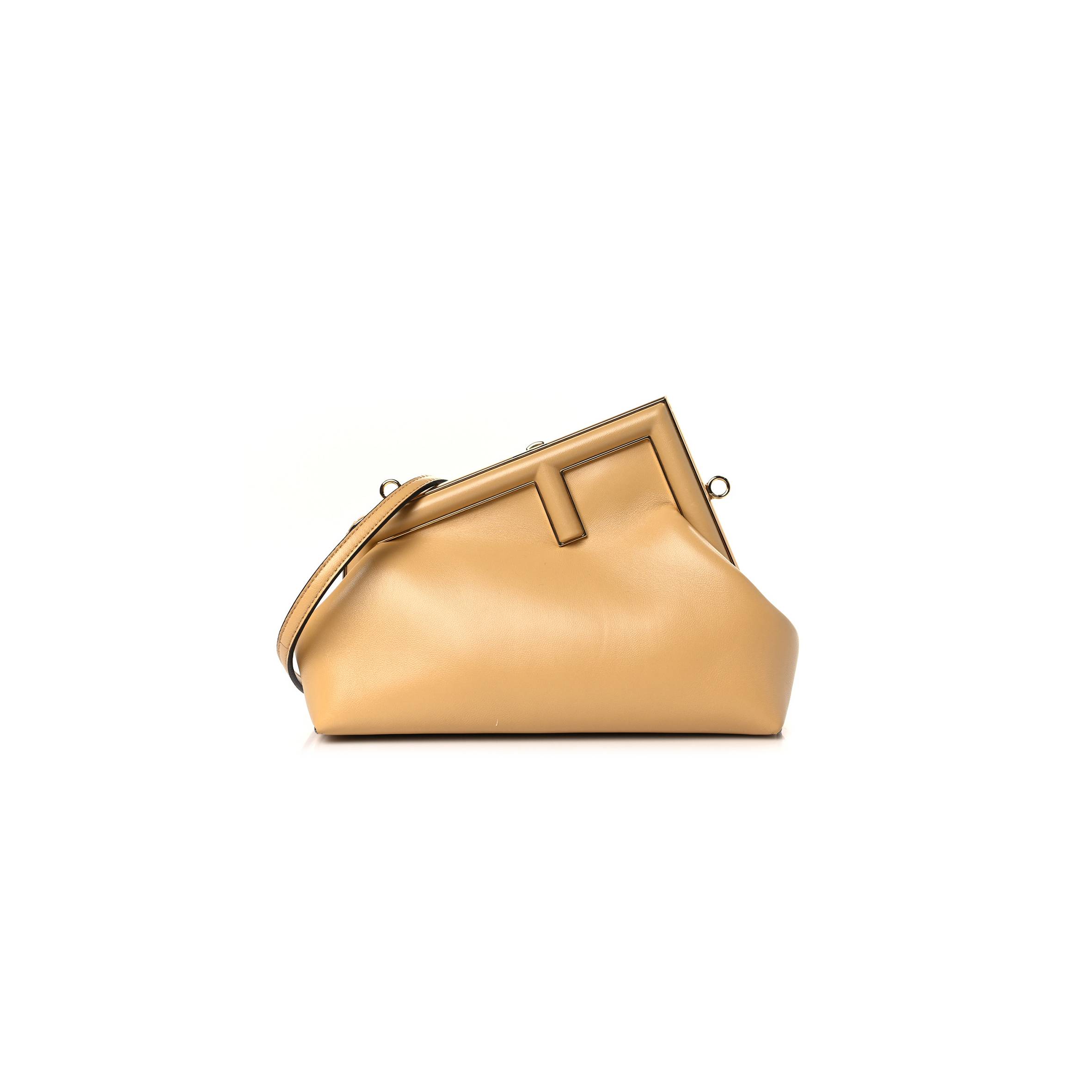 FENDI SHINY NAPPA SMALL FENDI FIRST SAHARA (25*19*9cm) FENDI SHINY NAPPA SMALL FENDI FIRST SAHARA (25*19*9cm)