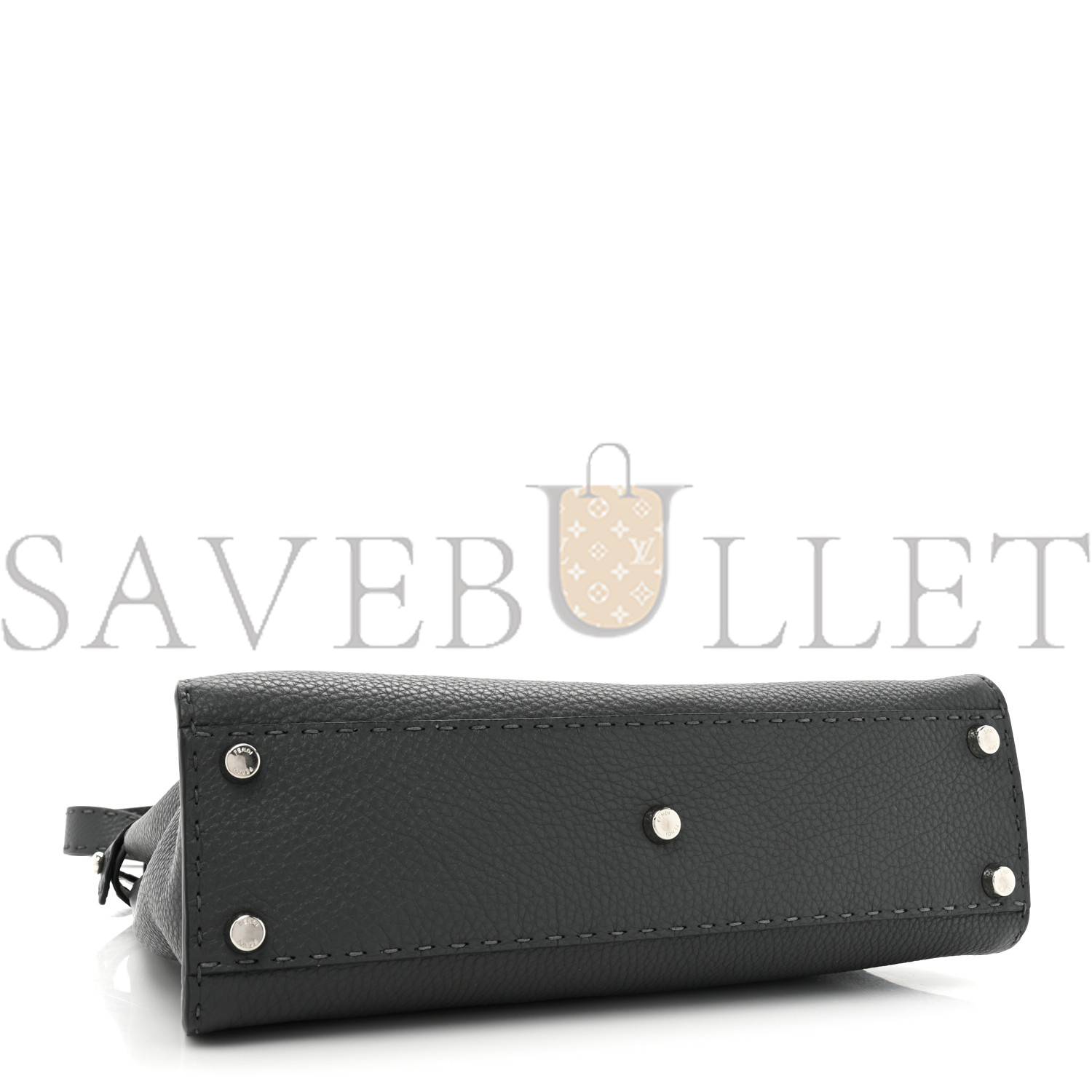 FENDI CUOIO ROMANO SELLERIA BI-COLOR MEDIUM PEEKABOO ICONIC SATCHEL ASFALTO LATTE (34*25*10cm) FENDI CUOIO ROMANO SELLERIA BI-COLOR MEDIUM PEEKABOO ICONIC SATCHEL ASFALTO LATTE (34*25*10cm)