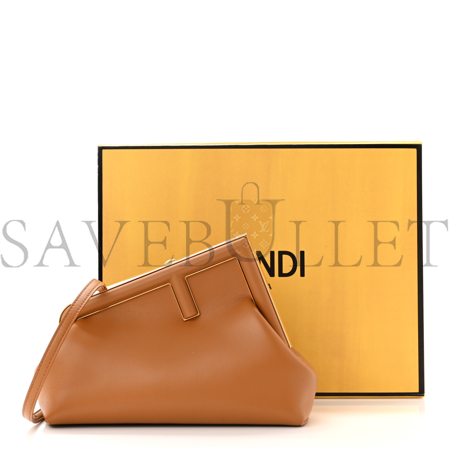 FENDI SHINY NAPPA SMALL FENDI FIRST CARAMELLO (26*18*9.5cm) FENDI SHINY NAPPA SMALL FENDI FIRST CARAMELLO (26*18*9.5cm)