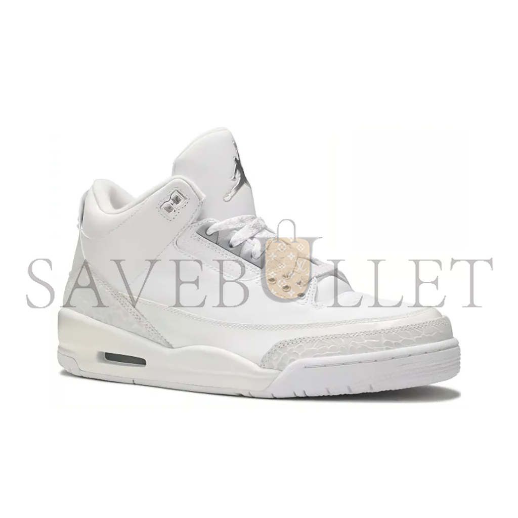 NIKE JORDAN 3 RETRO SILVER ANNIVERSARY 398613-102