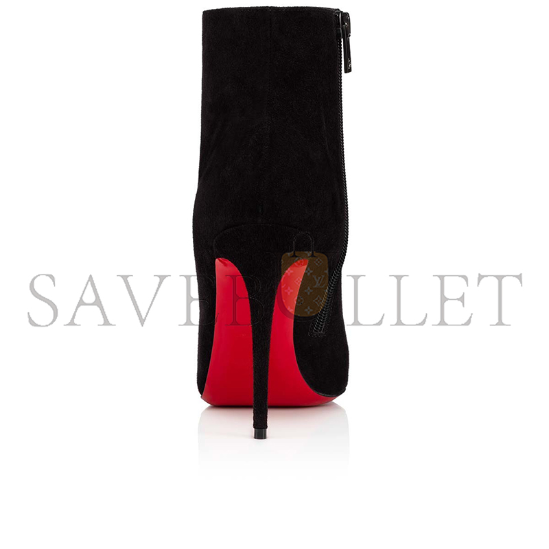 CHRISTIAN LOUBOUTIN SO KATE BOOTY 100 MM LOW BOOTS-VEAU VELOURS-BLACK-WOMEN 1190007BK01 CHRISTIAN LOUBOUTIN SO KATE BOOTY 100 MM LOW BOOTS-VEAU VELOURS-BLACK-WOMEN 1190007BK01