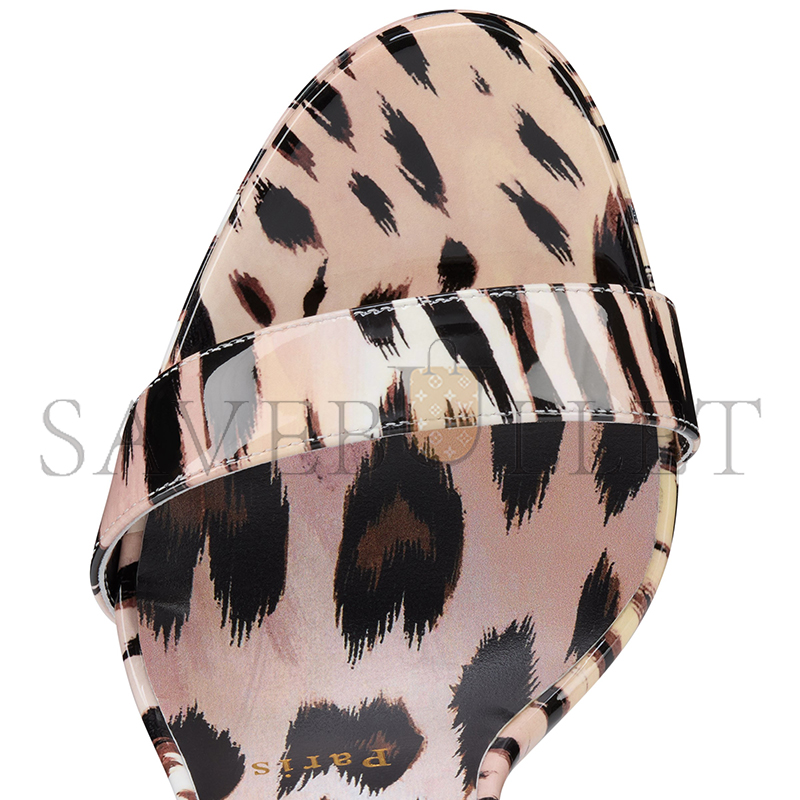 CHRISTIAN LOUBOUTIN LOUBI QUEEN ALTA 150 MM STRAPPY SANDALS-GIGI PRINTED PATENT LEATHER-MULTICOLOR- WOMEN 12509829002 CHRISTIAN LOUBOUTIN LOUBI QUEEN ALTA 150 MM STRAPPY SANDALS-GIGI PRINTED PATENT LEATHER-MULTICOLOR- WOMEN 12509829002