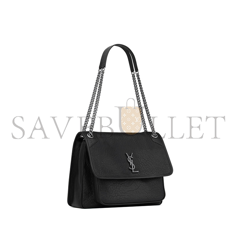 YSL NIKI LARGE IN GRAINED LAMBSKIN 803777AACIA1000 (32*23*9cm)