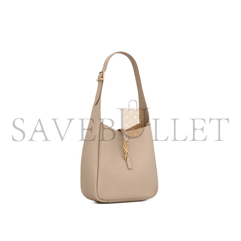 YSL LE 5 À 7 SUPPLE SMALL IN GRAINED LEATHER 713938AAAUQ1722 (23*22*8.5cm)