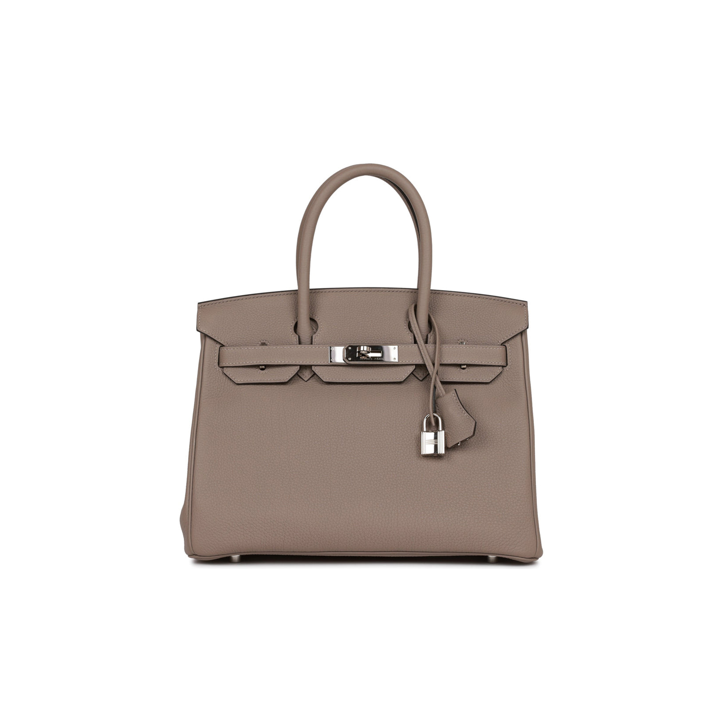 HERMES BIRKIN 30 GRIS ASPHALTE TOGO PALLADIUM HARDWARE (30cm) HERMES BIRKIN 30 GRIS ASPHALTE TOGO PALLADIUM HARDWARE (30cm)