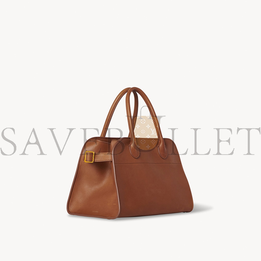 THE ROW SOFT MARGAUX 10 BAG IN LEATHER CUIR W1190L72CUSHG (25*18*19cm) THE ROW SOFT MARGAUX 10 BAG IN LEATHER CUIR W1190L72CUSHG (25*18*19cm)