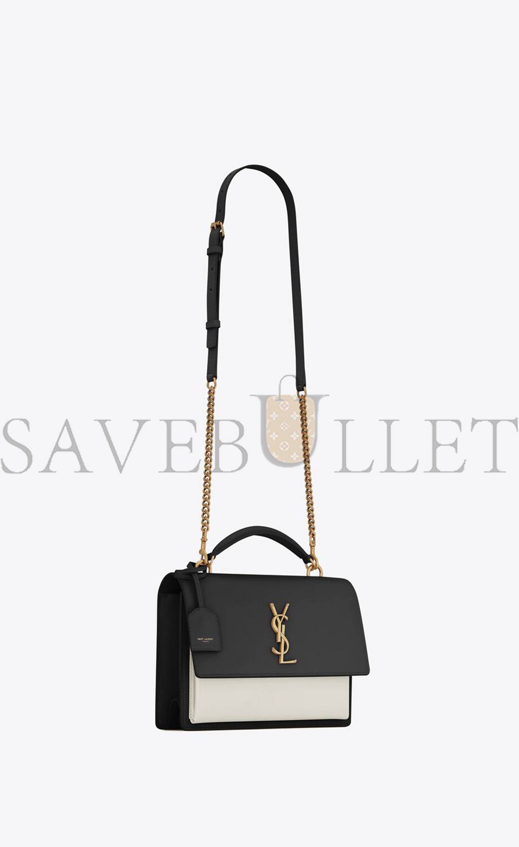 YSL SUNSET MEDIUM TOP HANDLE IN SMOOTH LEATHER 634723D42671031 (25*18*5cm) YSL SUNSET MEDIUM TOP HANDLE IN SMOOTH LEATHER 634723D42671031 (25*18*5cm)