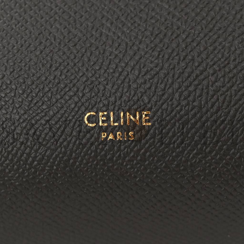 CELINE GRAINED CALFSKIN NANO BELT BAG GREY (20*17*11cm)